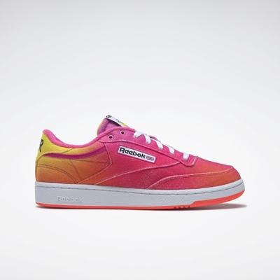 Reebok Men's Daniel Moon Club C 85 Shoes Pink,US-69458